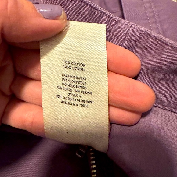 ARITZIA • SUNDAY BEST (NWT) • Jaden Jeans / Pants • Size 8 • Violet Haze - Picture 12 of 16